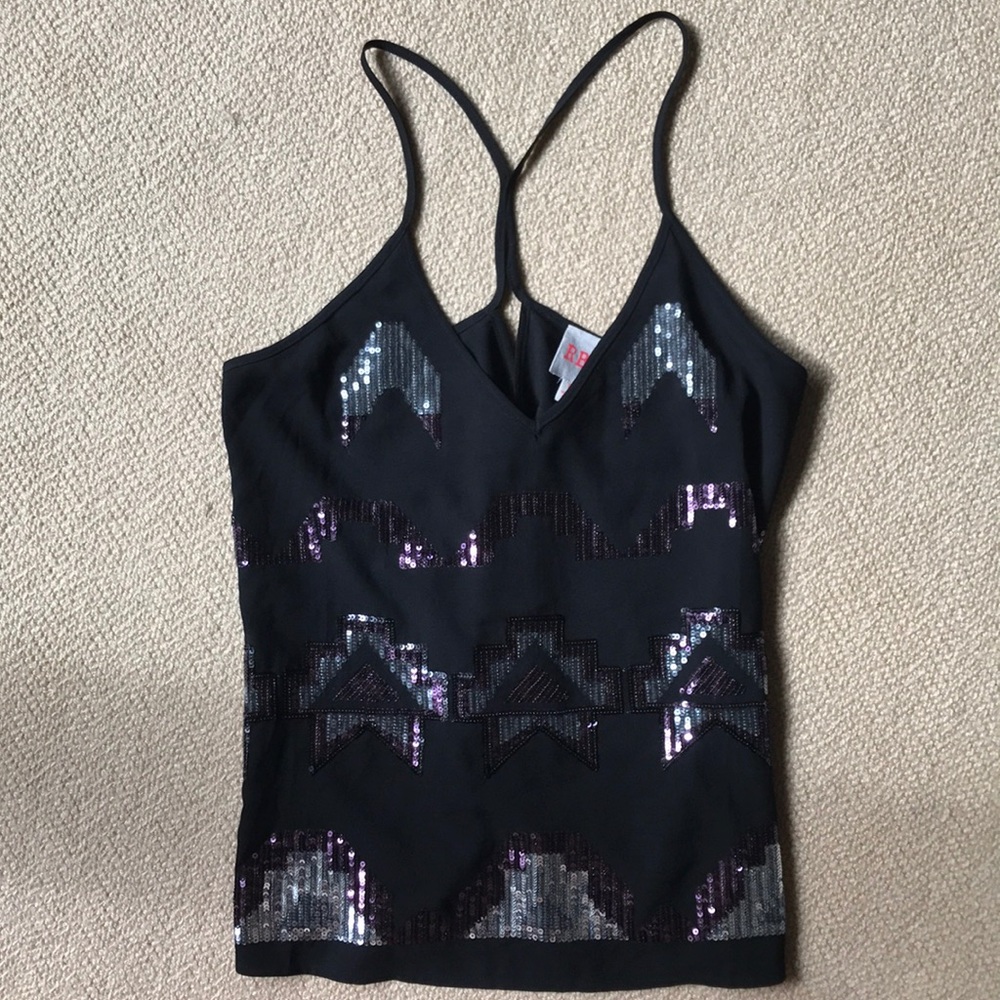 Sequin Tank Top